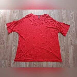 Allegrace Women's Red Top